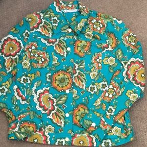 Isaac Mizrahi Live Knit Jean Jacket